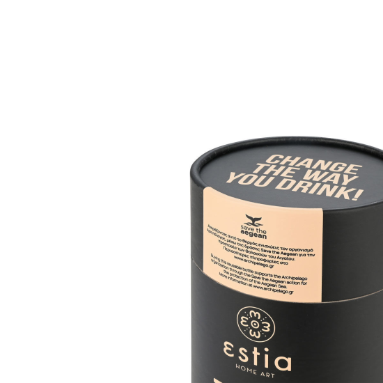 ΘΕΡΜΟΣ COFFEE MUG SAVE THE AEGEAN 500ml MIDNIGHT BLACK.