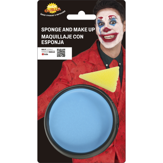 MAKE UP ΠΑΛΕΤΑ ΜΕ ΣΦΟΥΓΓΑΡΑΚΙ "ΓΑΛΑΖΙΟ"