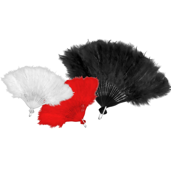 Βεντάλια Φτερά 24cm