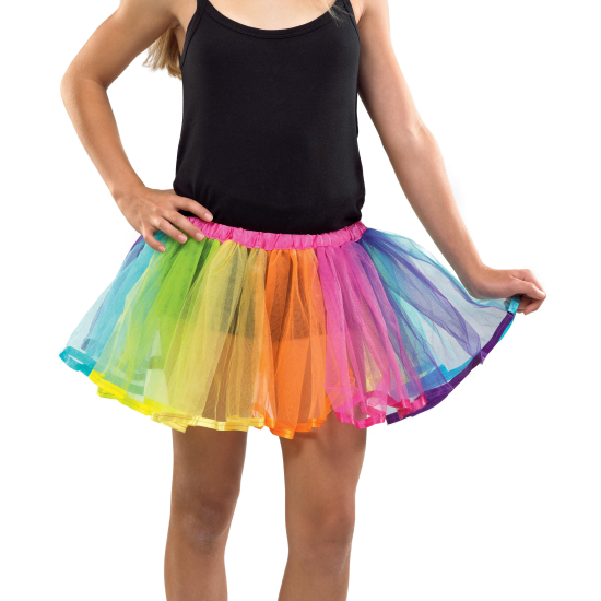 ΑΠΟΚΡΙΑΤΙΚΗ ΦΟΥΣΤΑ ΠΑΙΔΙΚΗ TUTU ΠΟΛΥΧΡΩΜΗ 30cm