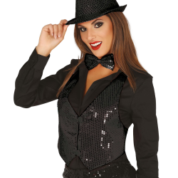 ΓΙΛΕΚΟ ΓΥΝΑΙΚΕΙΟ ΜΑΥΡΟ ΜΕ ΠΟΥΛΙΕΣ