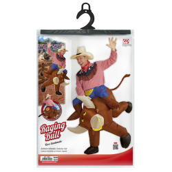Στολή Μασκότ Ενηλίκων RAGING BULL" (airblown inflatable costume, hat)