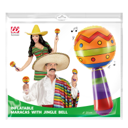 Φουσκωτή Μαράκα με κουδουνάκι 20εκ