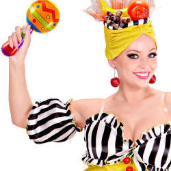 Φουσκωτή Μαράκα με κουδουνάκι 20εκ