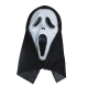 Μάσκα Scream Πλαστική Με Κουκούλα