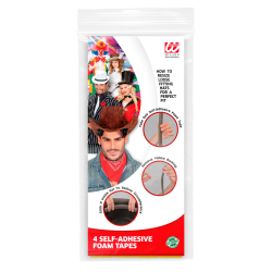 ΑΥΤΟΚΟΛΛΗΤΕΣ ΤΑΙΝΙΕΣ 4 SELF-ADHESIVE FOAM TAPES to fix loose fitting hats