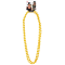 ΚΟΛΛΙΕ SET OF 2 GOLD BEADED NECKLACES 40 cm