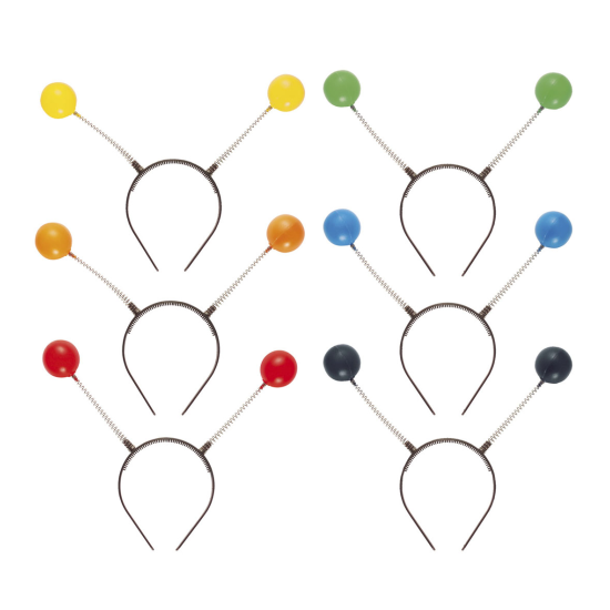 ΣΤΕΚΑ ANTENNAS HEADBANDS 6 colors ass.