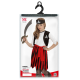 Στολή Παιδική PIRATE GIRL 128cm (dress with vest, belt, headpiece)