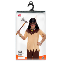 Στολή Παιδική INDIAN 128cm (coat, pants, headband)