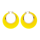 ΣΚΟΥΛΑΡΙΚΙΑ YELLOW & GOLD DISCO EARRINGS