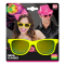 ΓΥΑΛΙΑ 80's NEON YELLOW GLASSES WITH REVO LENSES