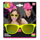 ΓΥΑΛΙΑ 80's NEON YELLOW GLASSES WITH REVO LENSES