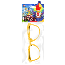 ΓΥΑΛΙΑ Yellow GIANT CLOWN GLASSES