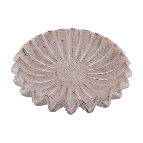 ΔΙΑΚΟΣΜΗΤΙΚΗ ΤΣΙΜΕΝΤΕΝΙΑ ΠΙΑΤΕΛΑ Fylliana FL15736 ΜΠΕΖ-ΓΚΡΙ ΜΕ TAUPE ΛΕΠΤΟΜΕΡΕΙΕΣ ΧΡΩΜΑ 32x7εκ