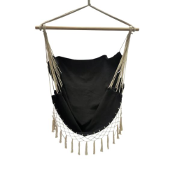 ΚΡΕΜΑΣΤΗ ΚΟΥΝΙΑ-ΑΙΩΡΑ Fylliana Tassel ΓΚΡΙ ΣΚΟΥΡΟ 120x110εκ.