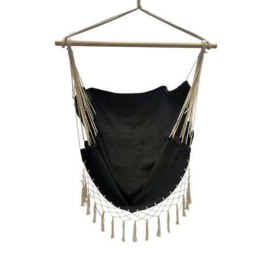 ΚΡΕΜΑΣΤΗ ΚΟΥΝΙΑ-ΑΙΩΡΑ Fylliana Tassel ΓΚΡΙ ΣΚΟΥΡΟ 120x110εκ.