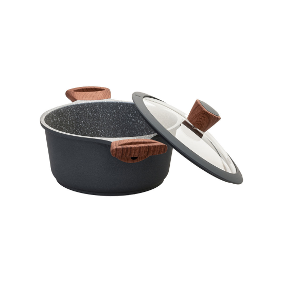 ΚΑΤΣΑΡΟΛΑ STONE ΑΝΤΙΚΟΛΛΗΤΙΚΗ ΧΥΤΟΥ ΑΛΟΥΜΙΝΙΟΥ 20cm 2.5lt.