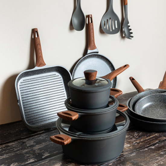 ΚΑΤΣΑΡΟΛΑ STONE ΑΝΤΙΚΟΛΛΗΤΙΚΗ ΧΥΤΟΥ ΑΛΟΥΜΙΝΙΟΥ 20cm 2.5lt.