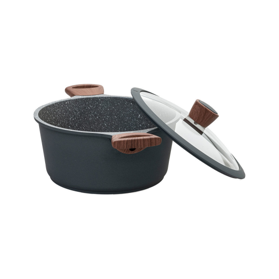 ΚΑΤΣΑΡΟΛΑ STONE ΑΝΤΙΚΟΛΛΗΤΙΚΗ ΧΥΤΟΥ ΑΛΟΥΜΙΝΙΟΥ 24cm 4.5lt.