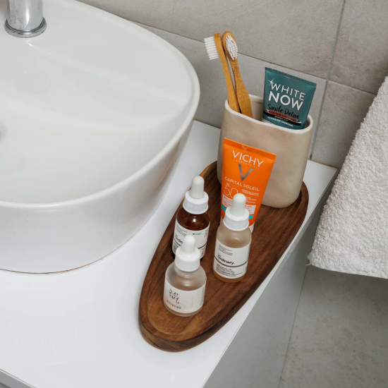 ΔΙΣΚΟΣ ΣΕΡΒΙΡΙΣΜΑΤΟΣ ALLURE ΟΒΑΛ 30x12x2cm