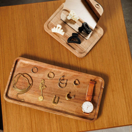 ΔΙΣΚΟΣ ΣΕΡΒΙΡΙΣΜΑΤΟΣ ALLURE ΟΡΘΟΓΩΝΙΟΣ 28x12x2cm