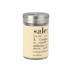 ΔΟΧΕΙΟ ΓΙΑ ΑΛΑΤΙ ALLURE ΓΥΑΛΙΝΟ 4.8x8.2cm ΜΠΕΖ