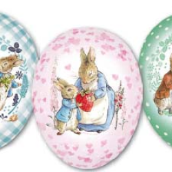 ΑΥΓΟ ΧΑΡΤΙΝΟ ΑΝΟΙΓΟΜΕΝΟ PETER RABBIT & FRIENDS 12cm 3ΣΧΔ