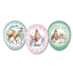 ΑΥΓΟ ΧΑΡΤΙΝΟ ΑΝΟΙΓΟΜΕΝΟ PETER RABBIT & FRIENDS 12cm 3ΣΧΔ