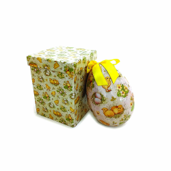 ΑΥΓΟ ΠΑΠΑΚΙ ΜΕ ΚΟΥΤΙ Κίτρινο 15cm