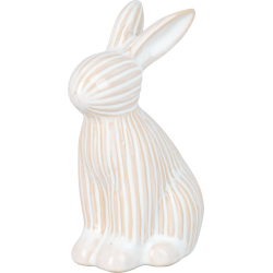 ΛΑΓΟΥΔΑΚΙ ΠΟΡΣΕΛΑΝΗ 13cm ΚΡΕΜ