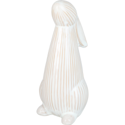 ΛΑΓΟΥΔΑΚΙ ΠΟΡΣΕΛΑΝΗ 22cm ΚΡΕΜ