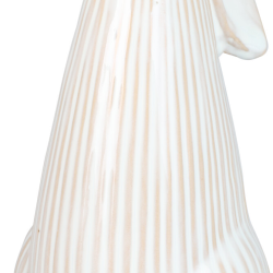 ΛΑΓΟΥΔΑΚΙ ΠΟΡΣΕΛΑΝΗ 22cm ΚΡΕΜ