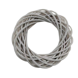 ΣΤΕΦΑΝΙ ΨΑΘΙΝΟ ΛΕΥΚΟ 20Χ4cm