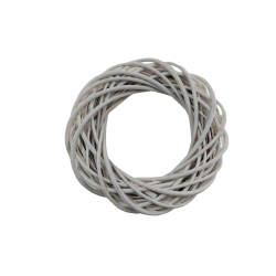 ΣΤΕΦΑΝΙ ΨΑΘΙΝΟ ΛΕΥΚΟ 20Χ4cm