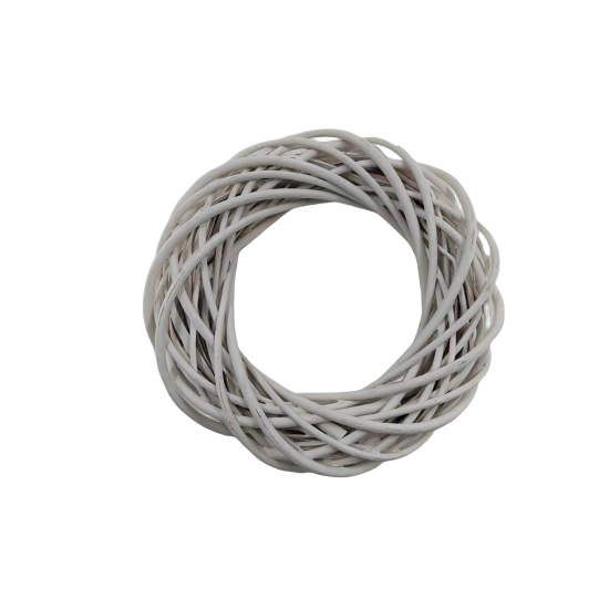 ΣΤΕΦΑΝΙ ΨΑΘΙΝΟ ΛΕΥΚΟ 20Χ4cm