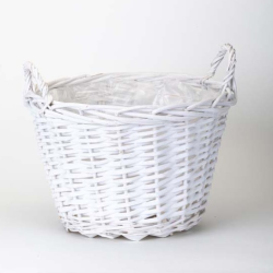 ΚΑΛΑΘΙ ΨΑΘΙΝΟ  ΑΣΠΡΟ 29Χ20cm