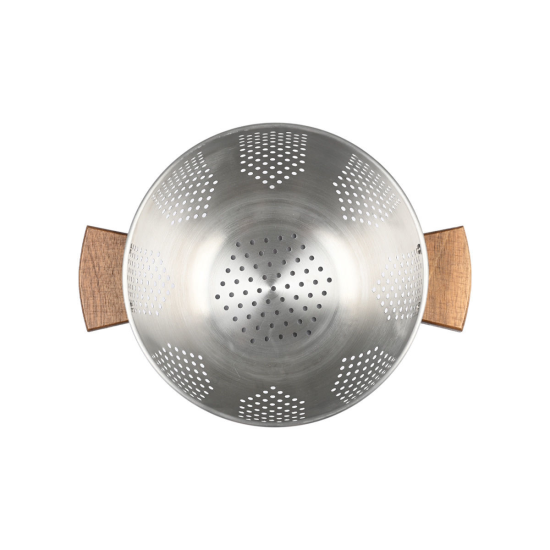 ΣΟΥΡΩΤΗΡΙ ΖΥΜΑΡΙΚΩΝ ALLURE ΑΝΟΞΕΙΔΩΤΟ 22cm ΜΕ ΞΥΛΙΝΕΣ ΛΑΒΕΣ