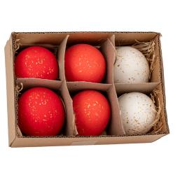 ΠΑ ΣΕΤ 6 ΔΙΑΚΟΣΜΗΤΙΚΑ ΑΥΓΑ 4Χ4Χ6ΕΚ