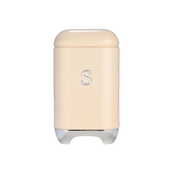 ΔΟΧΕΙΟ ΓΙΑ ΖΑΧΑΡΗ EPOQUE ΜΕΤΑΛΛΙΚΟ 11x18.8cm ΚΡΕΜ