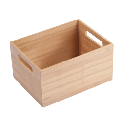ΚΟΥΤΙ ΟΡΓΑΝΩΣΗΣ BAMBOO ESSENTIALS ΜΕ ΛΑΒΕΣ 26x18.5x16.5cm ΣΤΟΙΒΑΖΟΜΕΝΟ