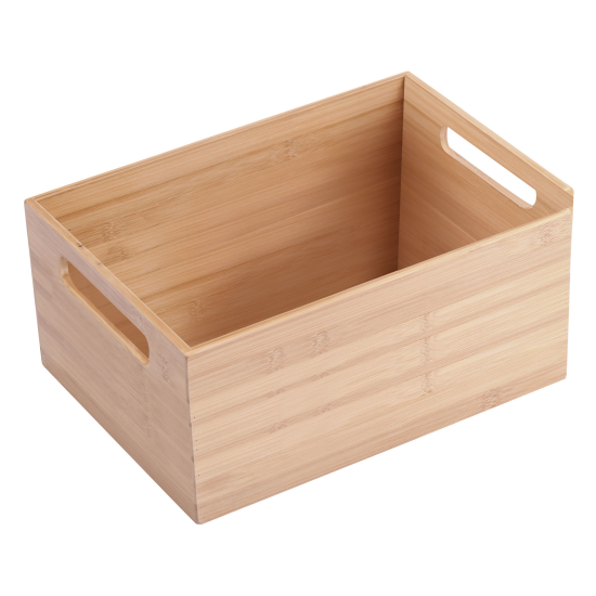 ΚΟΥΤΙ ΟΡΓΑΝΩΣΗΣ BAMBOO ESSENTIALS ΜΕ ΛΑΒΕΣ 37x26x16.5cm ΣΤΟΙΒΑΖΟΜΕΝΟ