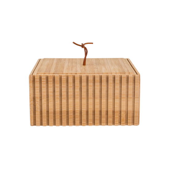 ΚΟΥΤΙ ΑΠΟΘΗΚΕΥΣΗΣ ΚΑΙ ΟΡΓΑΝΩΣΗΣ BAMBOO ESSENTIALS 15x15x7cm