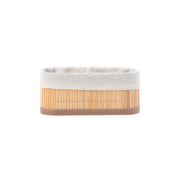 ΚΑΛΑΘΙ ΟΡΓΑΝΩΣΗΣ BAMBOO ESSENTIALS 19.5x10cm ME ΕΠΕΝΔΥΣΗ