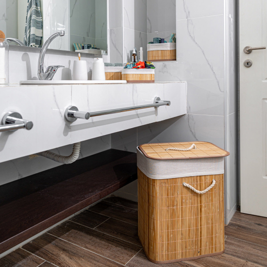 ΚΑΛΑΘΙ ΟΡΓΑΝΩΣΗΣ BAMBOO ESSENTIALS 30x20cm ME ΕΠΕΝΔΥΣΗ