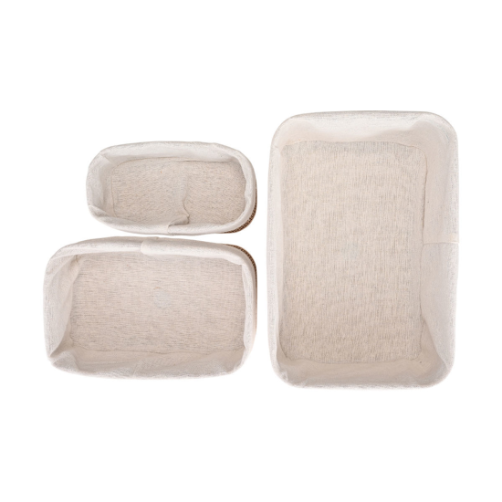 ΚΑΛΑΘΙ ΟΡΓΑΝΩΣΗΣ BAMBOO ESSENTIALS ME ΕΠΕΝΔΥΣΗ ΣΕΤ 3ΤΕΜ. ΜΠΕΖ