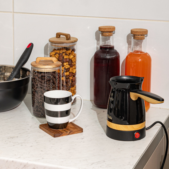 ΗΛΕΚΤΡΙΚΟ ΜΠΡΙΚΙ OAK 1000w ΜΕ ΑΠΟΣΠΩΜΕΝΗ ΒΑΣΗ 360° ΜΑΥΡΟ