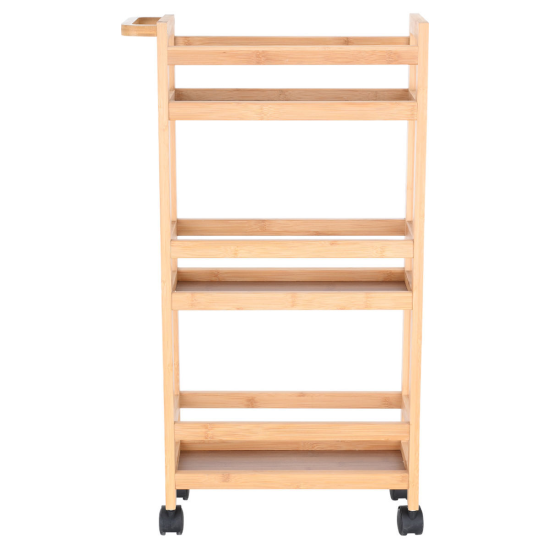 ΤΡΟΛΕΪ ΑΠΟΘΗΚΕΥΣΗΣ ΒΑΜΒΟΟ ESSENTIALS 3 ΕΠΙΠΕΔΩΝ 36x15x74cm