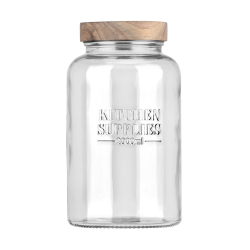 ΔΟΧΕΙΟ ΑΠΟΘΗΚΕΥΣΗΣ ALLURE ΓΥΑΛΙΝΟ 2000ml 12x12x21.6cm