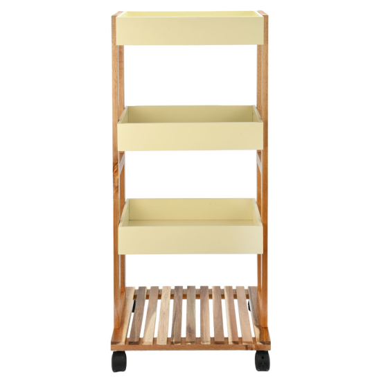 ΤΡΟΛΕΪ ΑΠΟΘΗΚΕΥΣΗΣ ALLURE 4 ΕΠΙΠΕΔΩΝ IVORY